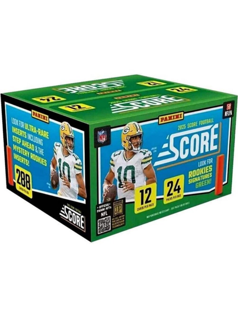 2025 Score Football NFL Retail Box - Collectible Cards, Sports Memorabilia